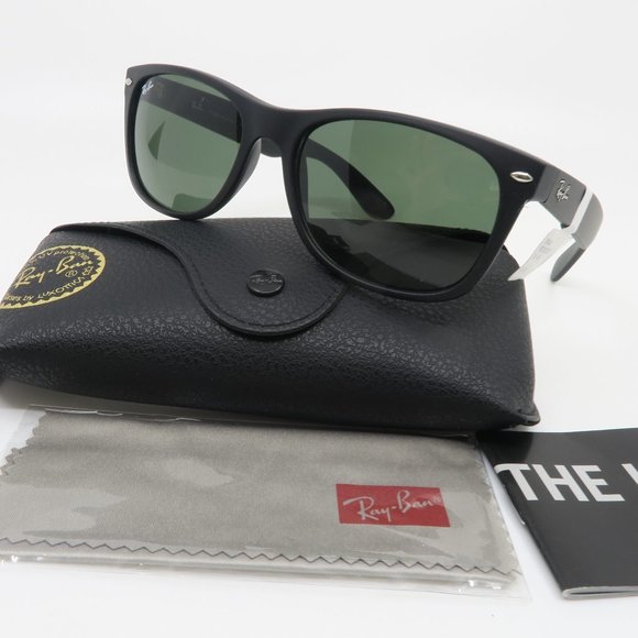 Ray-Ban Other - RB 2132 622 Ray-Ban New Black/ Green NEW WAYFARER Sunglasses 52mm with defect
